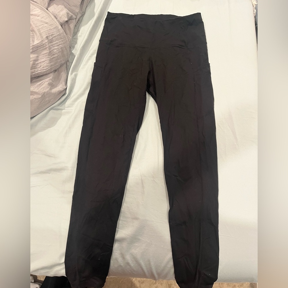 Black High-Waisted Leggings